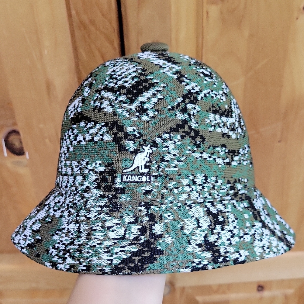 Kangol Digital Camo Bucket Hat Small